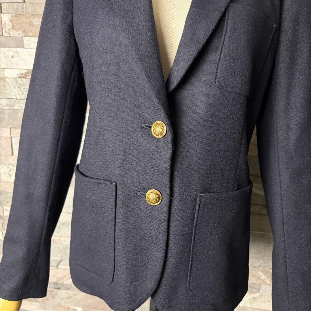 マッキントッシュフィロソフィー　金ボタン　ブレザー　テーラードジャケット　紺ブレ
