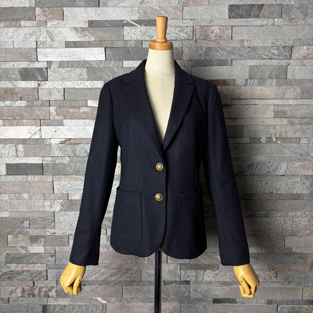 マッキントッシュフィロソフィー　金ボタン　ブレザー　テーラードジャケット　紺ブレ