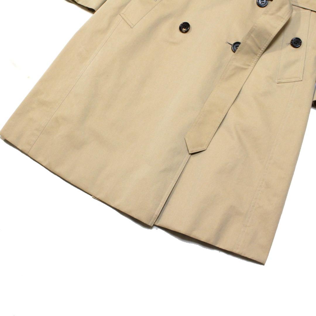 超美品 バーバリーロンドン トレンチコート 48 ライナー付 チェック裏地 襟裏