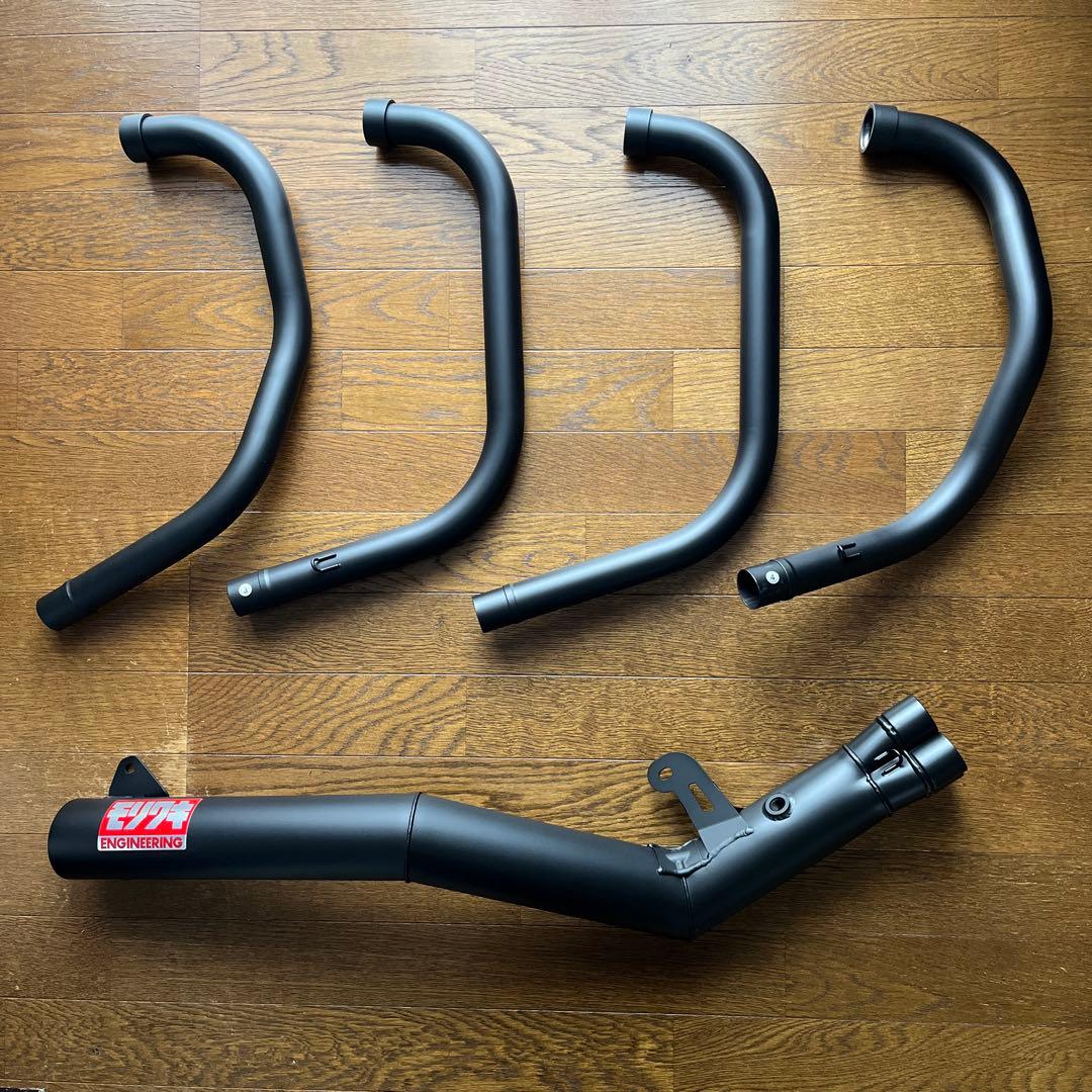 モリワキ CB400SF 18B ONE-PIECE ブラックマフラー