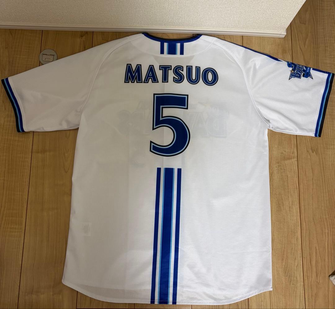 横浜DeNAベイスターズ　ハイクオリティーレプリカユニフォーム　ホーム　松尾汐恩