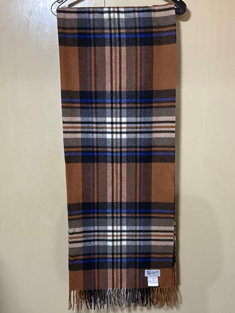 美品★JOHNSTONS ジョンストンズ ストール