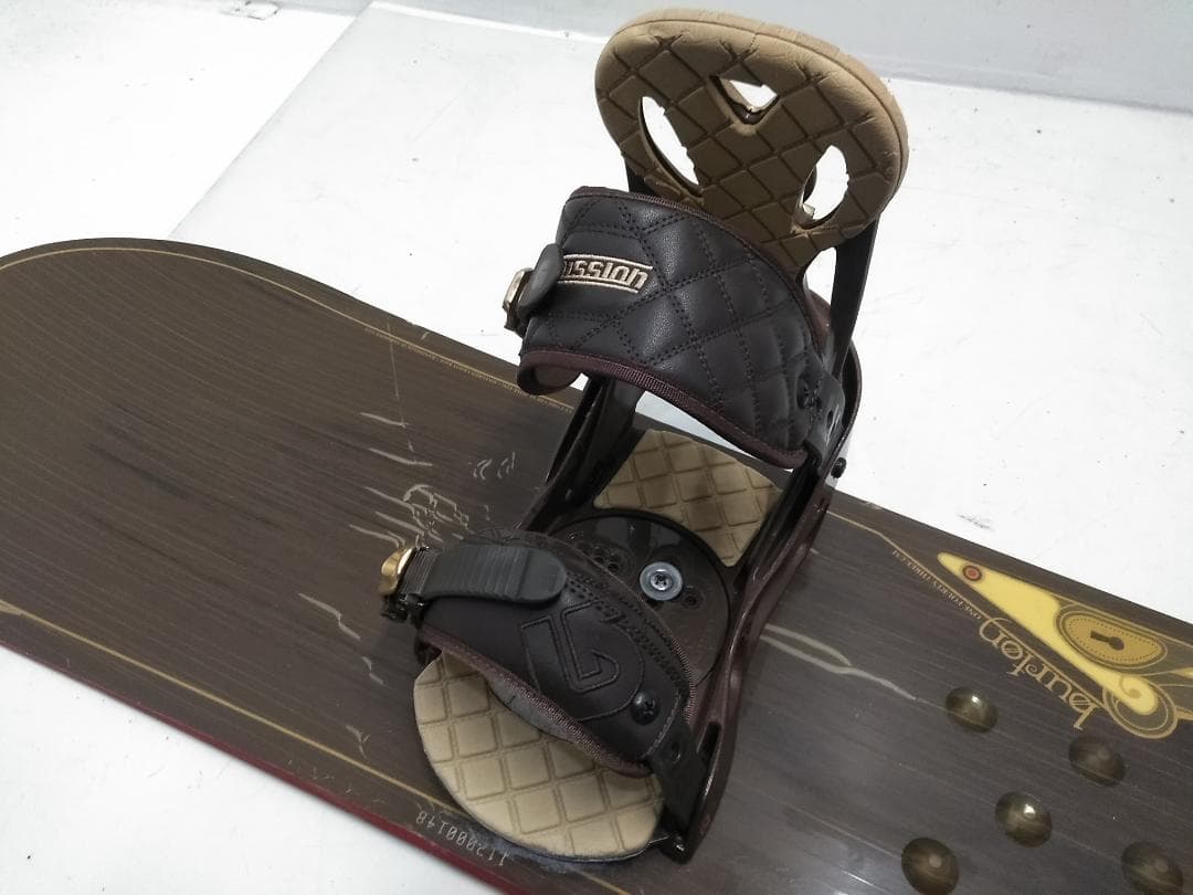 BURTON AVENUE 143cm スノーボード 2点セット ビンS-M △