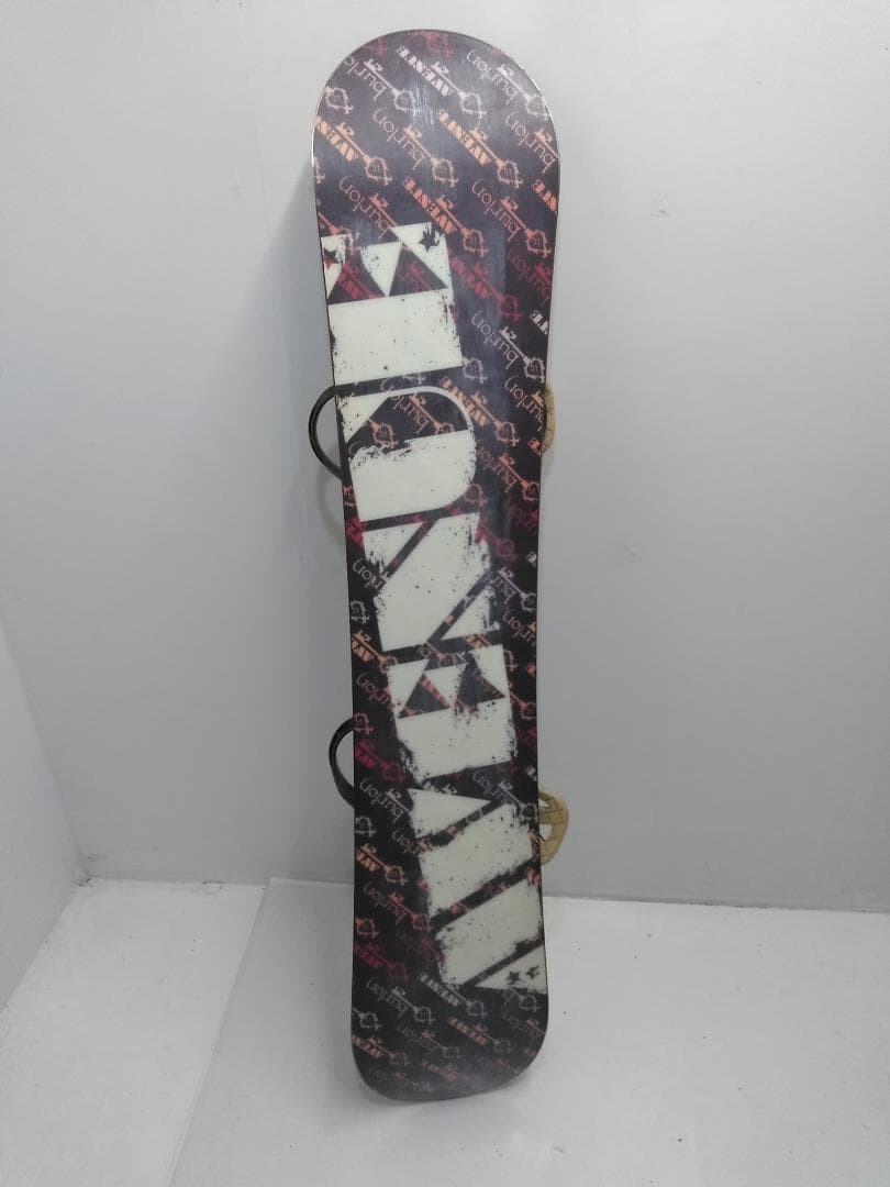 BURTON AVENUE 143cm スノーボード 2点セット ビンS-M △