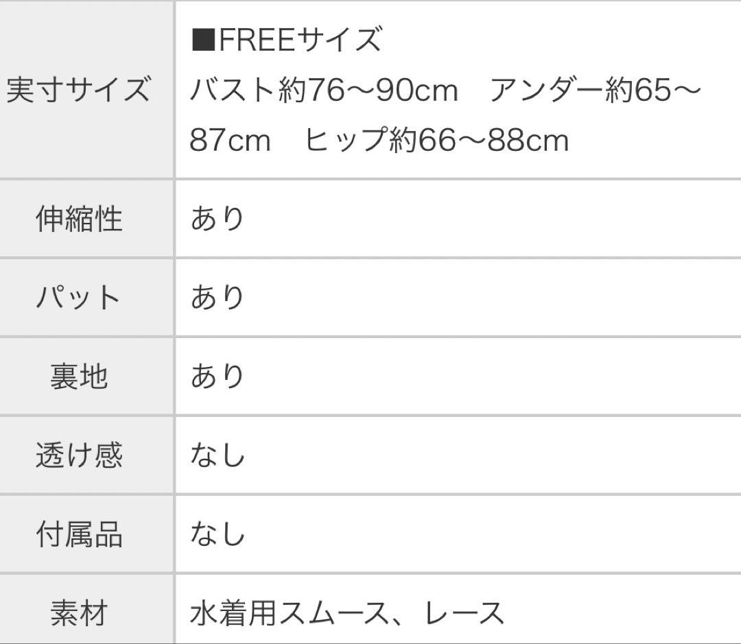 【完売品】ROBE de FLEURS Glossy Lacy zip 水着