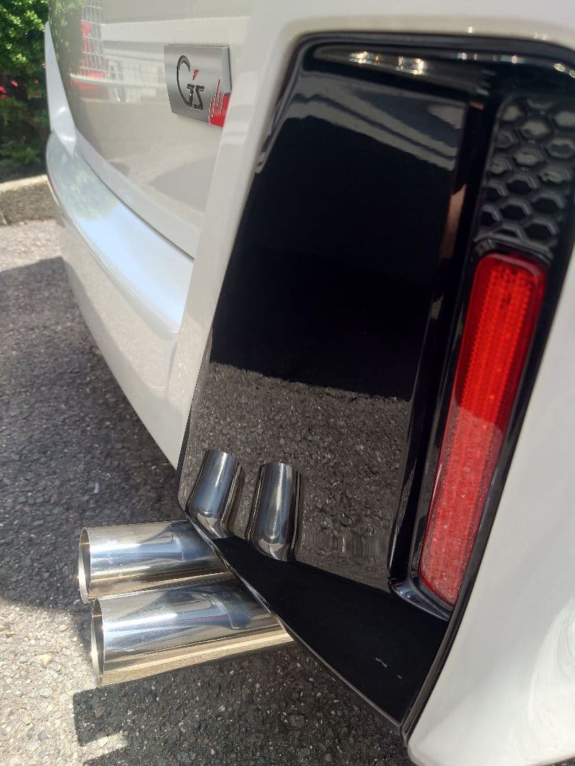 【トッシー様】80ノア VOXY スリーキャッツ 清正管 デュアルマフラー