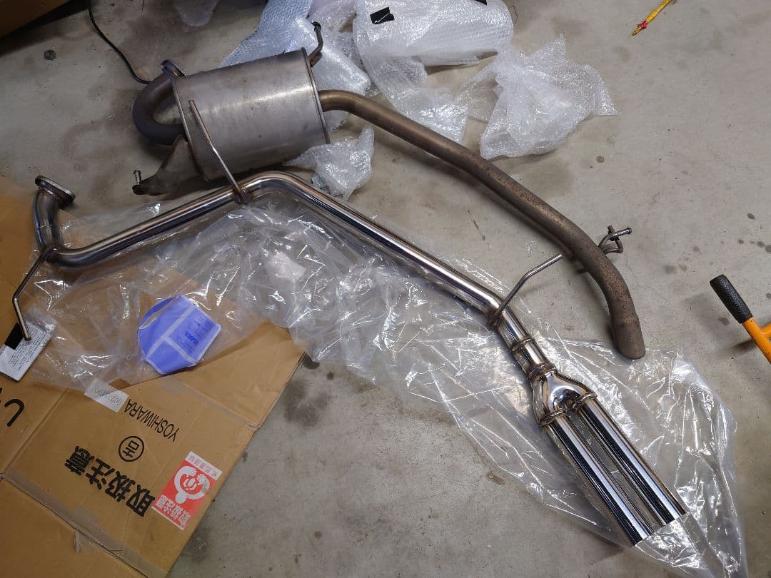 【トッシー様】80ノア VOXY スリーキャッツ 清正管 デュアルマフラー