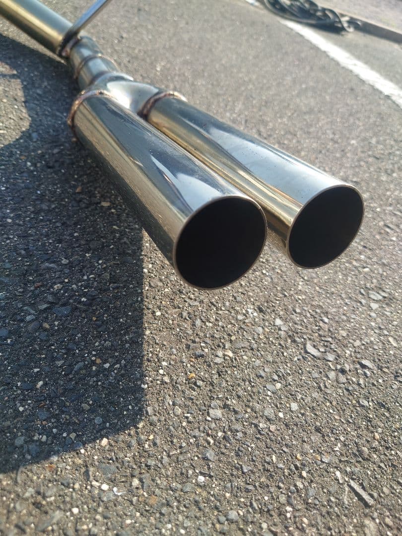 【トッシー様】80ノア VOXY スリーキャッツ 清正管 デュアルマフラー