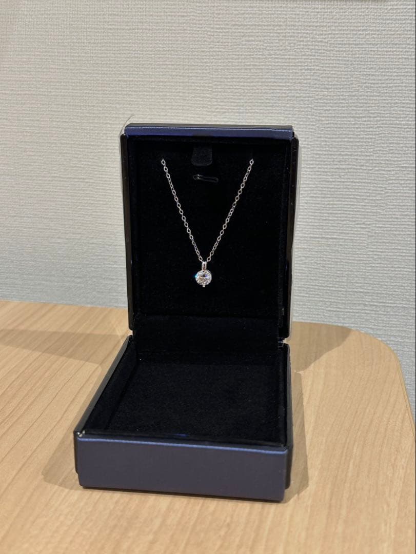 【PN】ダイヤモンドネックレス　プラチナpt950刻印あり