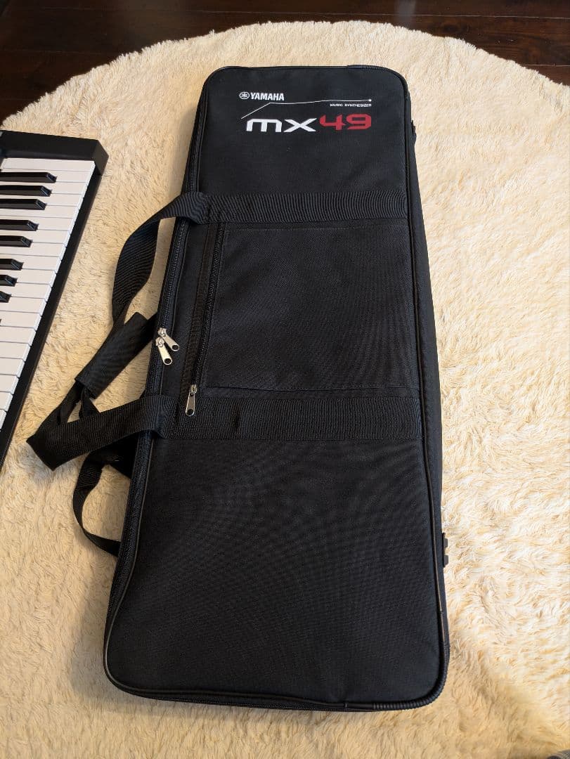 極美品★YAMAHA MX49 シンセサイザー　ソフトケース・アダプタ・説明書