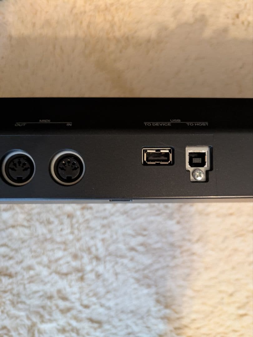 極美品★YAMAHA MX49 シンセサイザー　ソフトケース・アダプタ・説明書