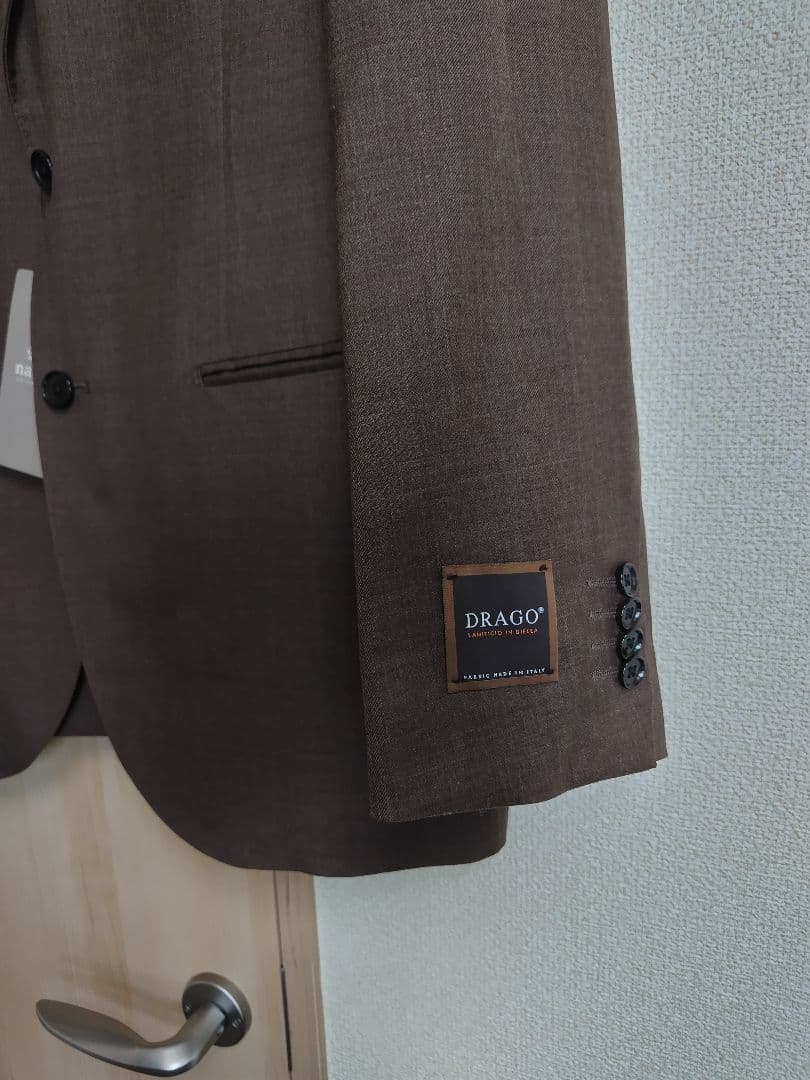 新品未使用　ナノユニバース　動けるスーツ　セットアップ　メンズ