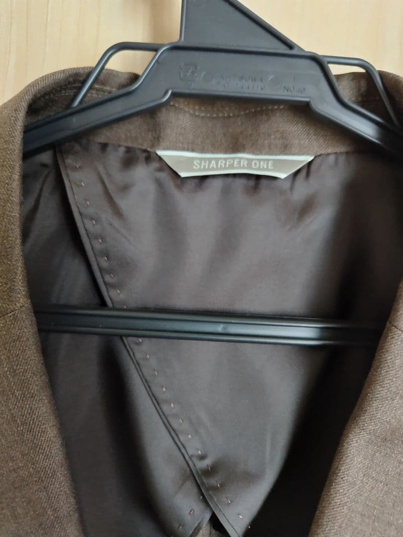 新品未使用　ナノユニバース　動けるスーツ　セットアップ　メンズ