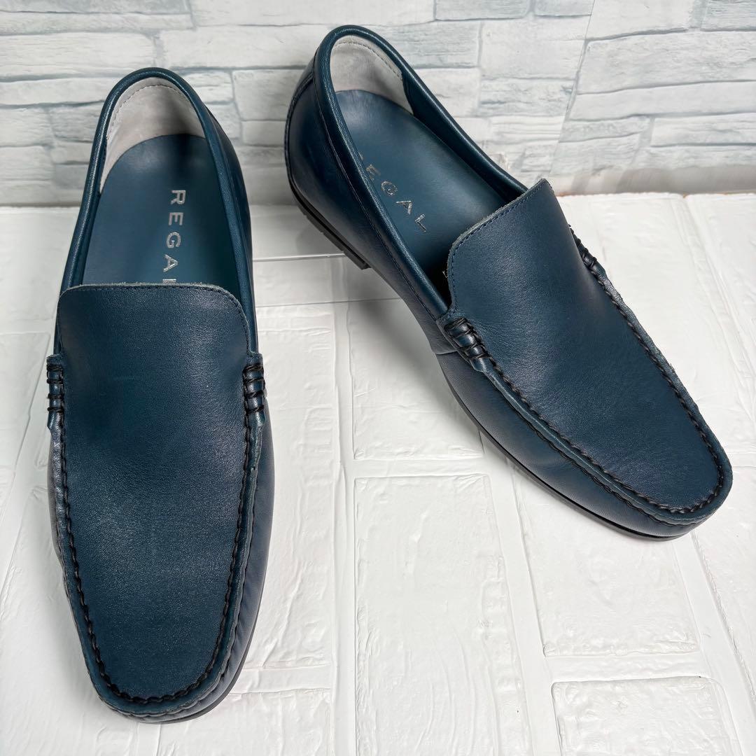 美品　REGAL リーガル ドライビングシューズ　スリッポン ローファー　希少色