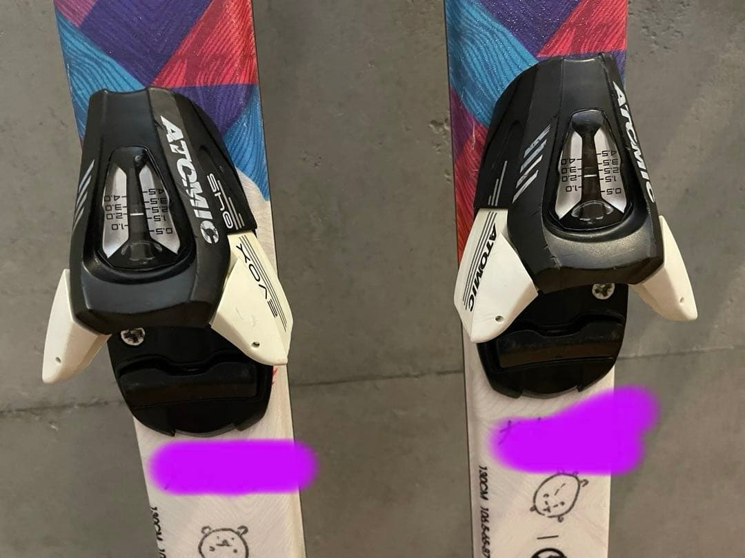 どんどん再値下げ 130センチ アトミック スキーセット