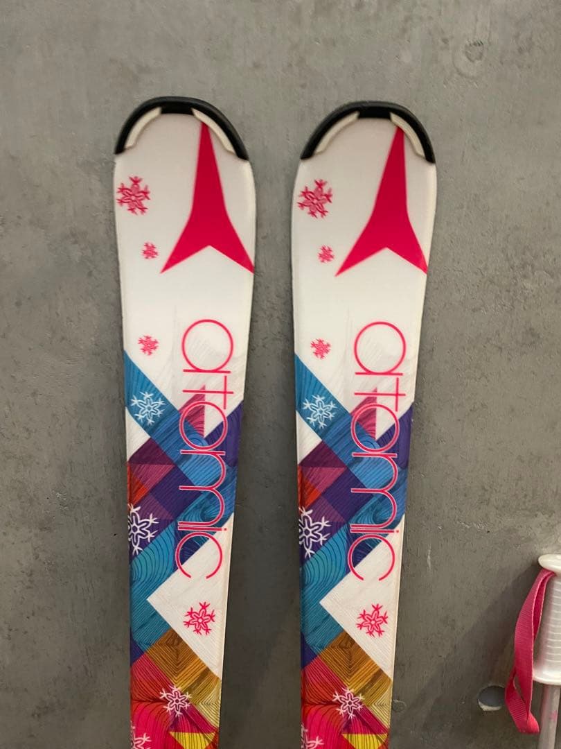 どんどん再値下げ 130センチ アトミック スキーセット