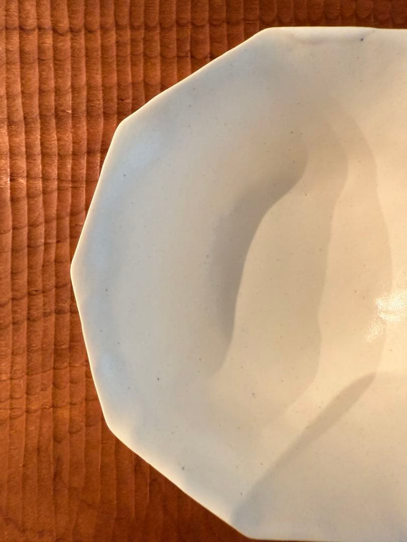 井山三希子　白　花　陶器　ボウル　小鉢　2個セット