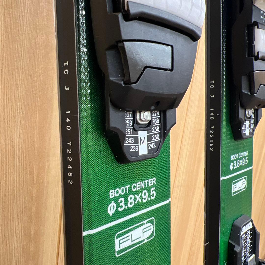 オガサカ　ジュニアスキー　基礎　140