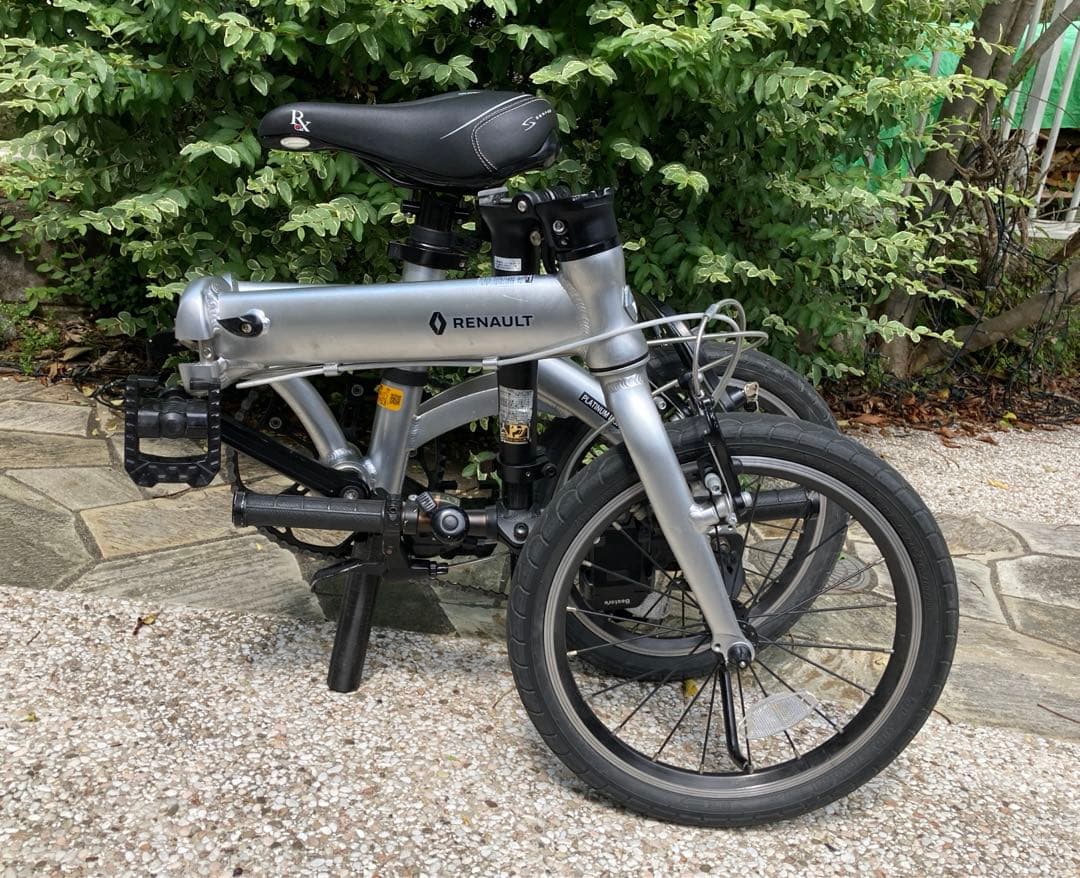値下げ！　屋内保管　折畳自転車 RENAULT PLATINUM LIGHT8