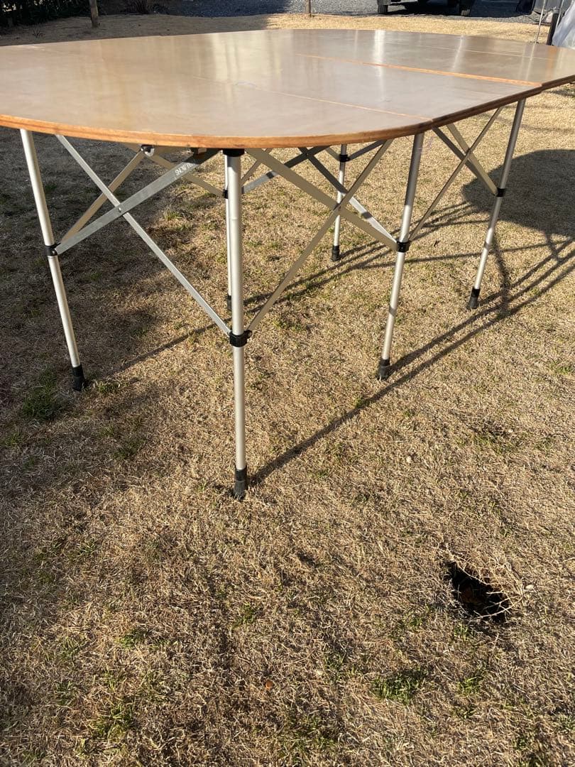 スノーピーク　フォールディングテーブル　楕円　オーバル