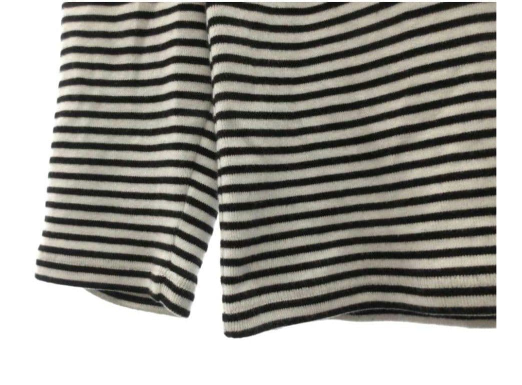 CELINE by Hedi Slimane ボーダーニット長袖カットソー