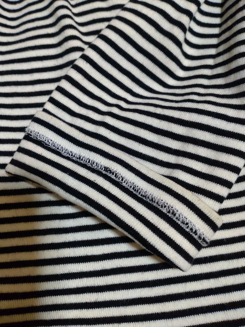 CELINE by Hedi Slimane ボーダーニット長袖カットソー