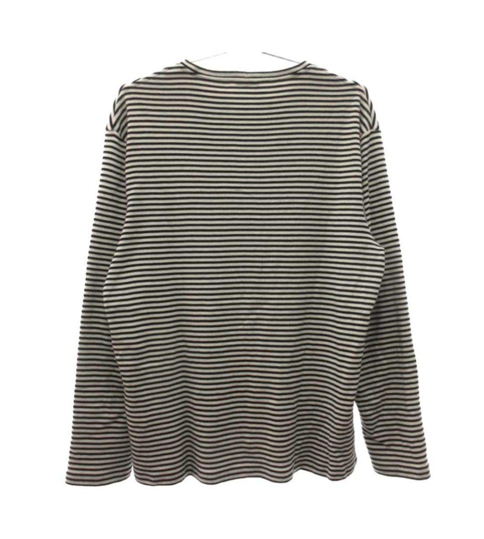 CELINE by Hedi Slimane ボーダーニット長袖カットソー