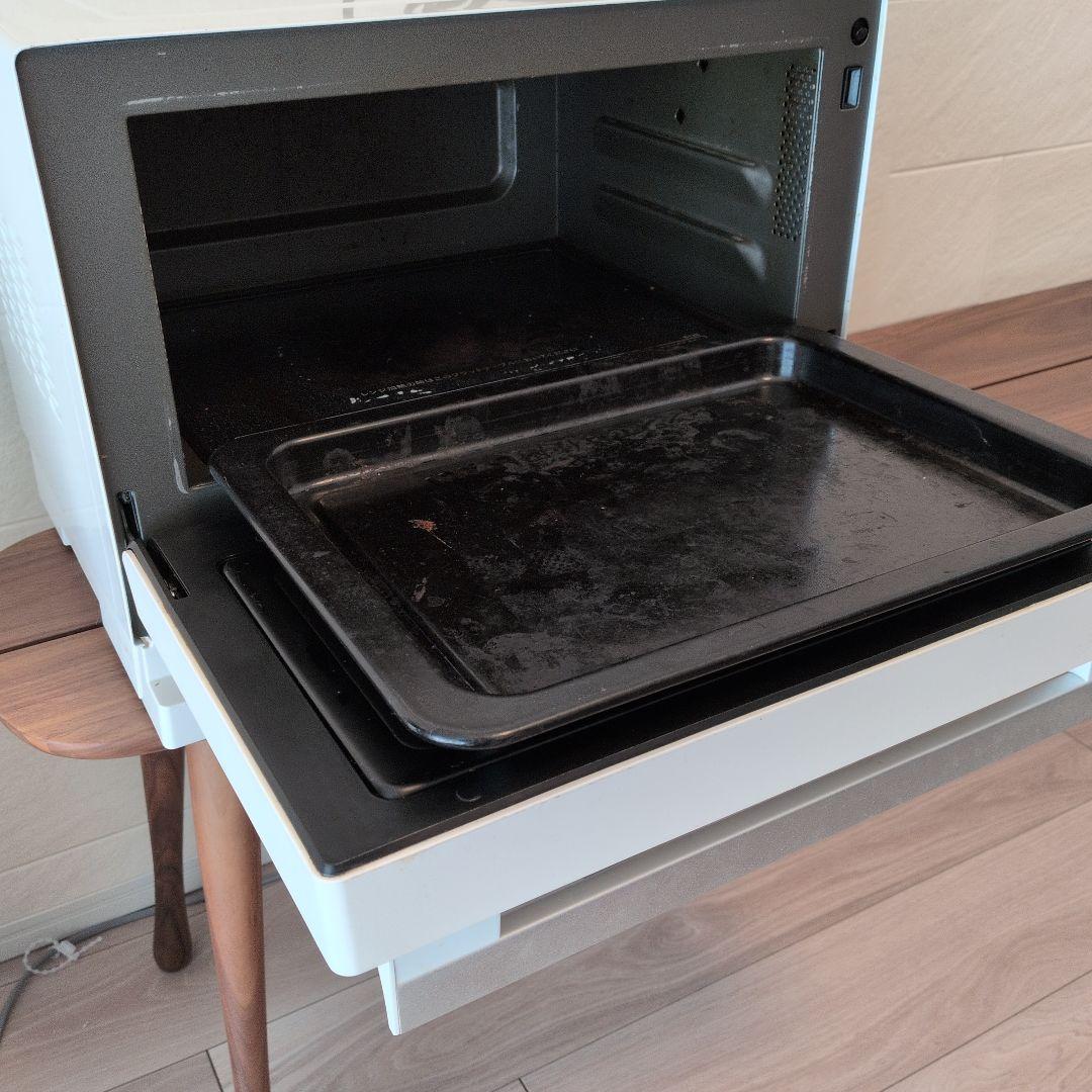 SHARP オーブンレンジ ホワイト トレー付き