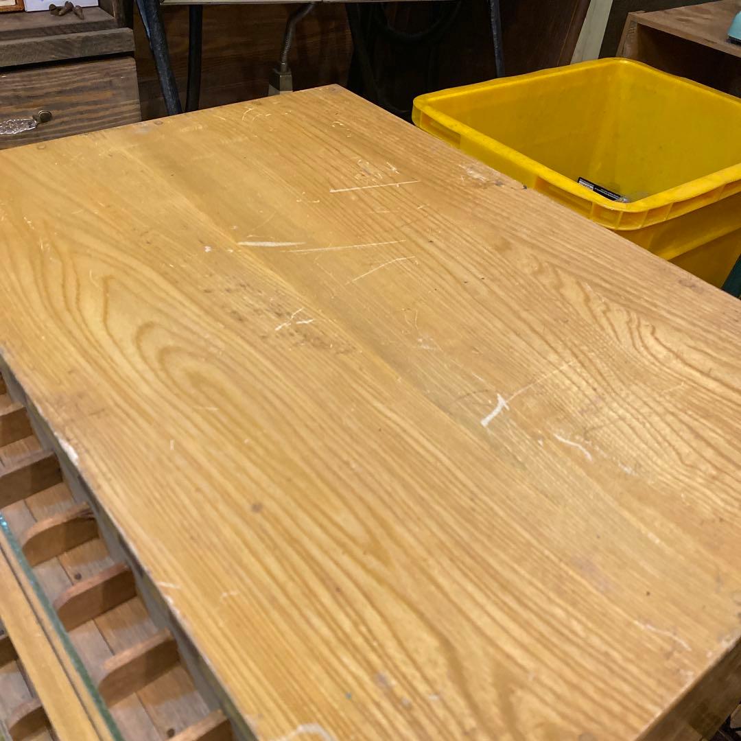 ひょうたん印絹ミシン糸　引き出し収納　レトロ