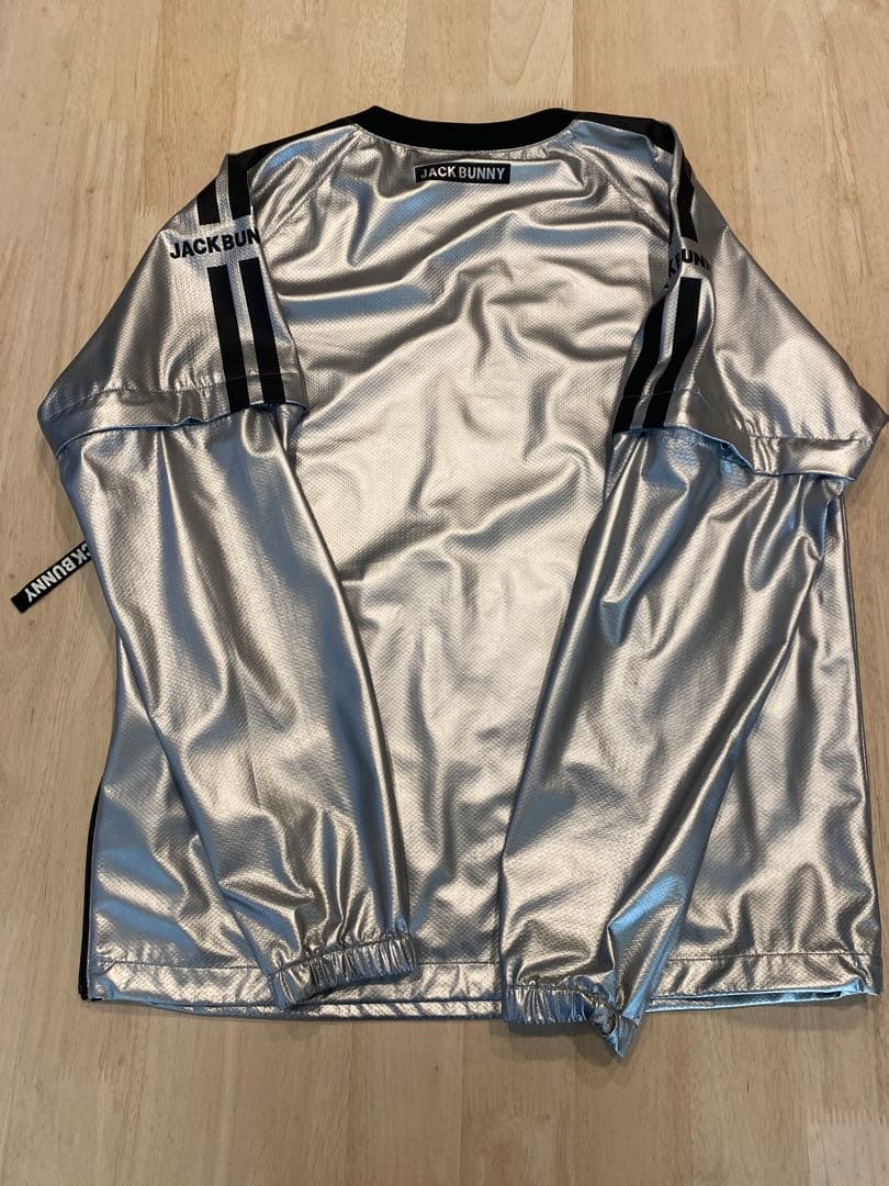 JACKBUNNY ジャックバニー　ゴルフ　シルバー ロングスリーブ　サイズ4