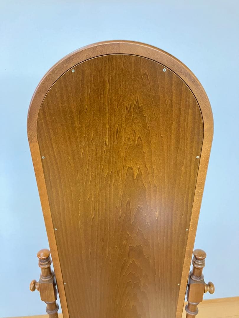 カリモク　コロニアル　姿見　ミラー　ヴィンテージ