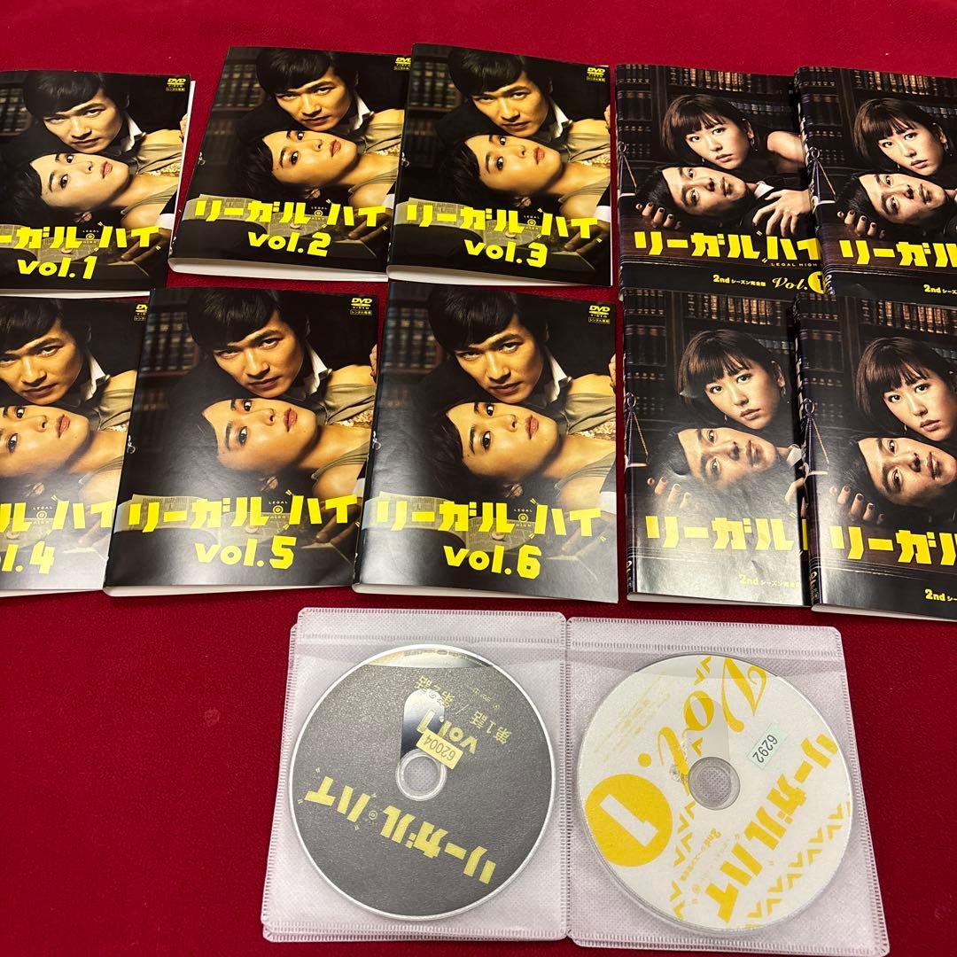 リーガル・ハイ 全6巻　2nd 1-4巻　DVD レンタル版