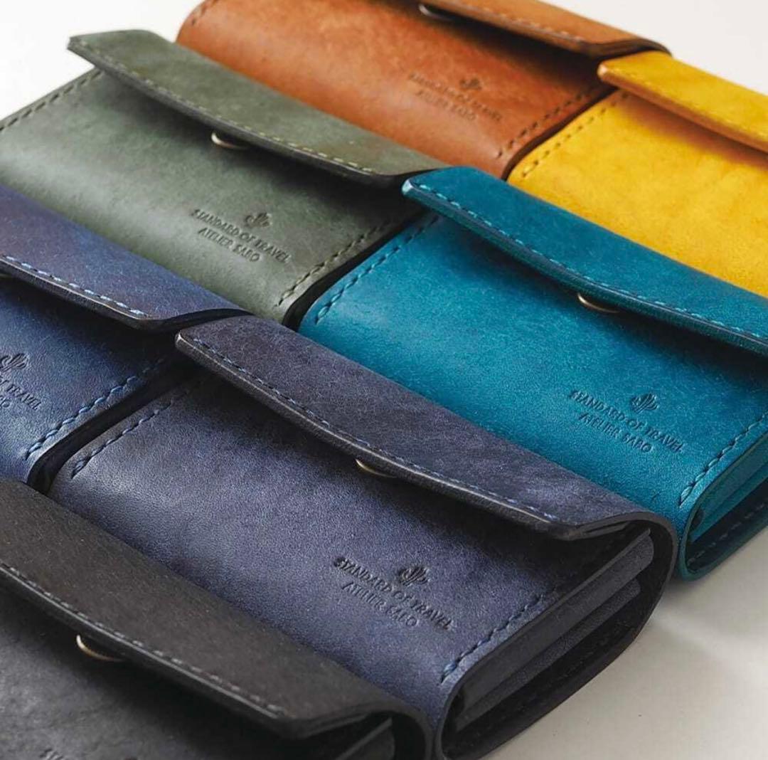 ATELIER SABO カードがたくさん入るミニ財布 ネイビー 【新品】