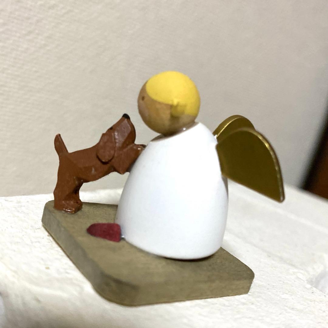 ギュンターライヒェル　犬と守護天使ドイツ製