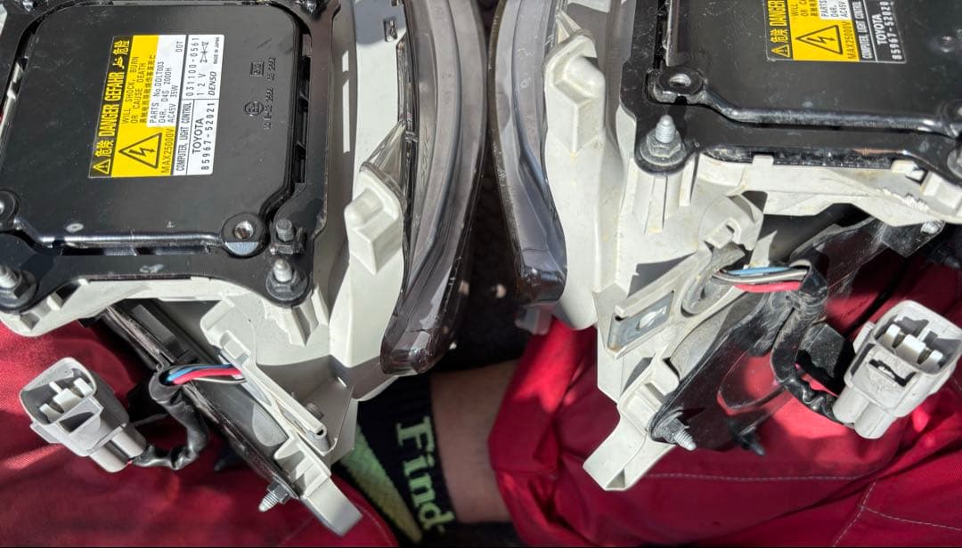 LEXUS LS460前期型　ディスチャージフォグランプ