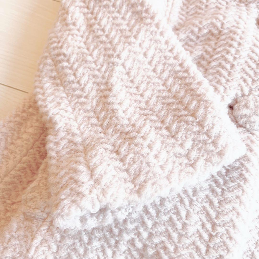 LIZLISA＊淡ピンクのふわふわコーラルコート♡