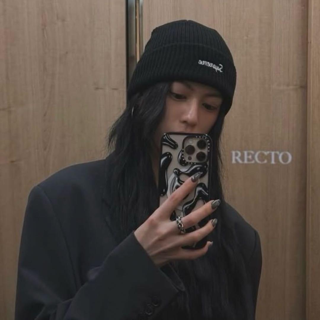 【新品】 Supreme 25FW Loose Gauge Beanie 黒