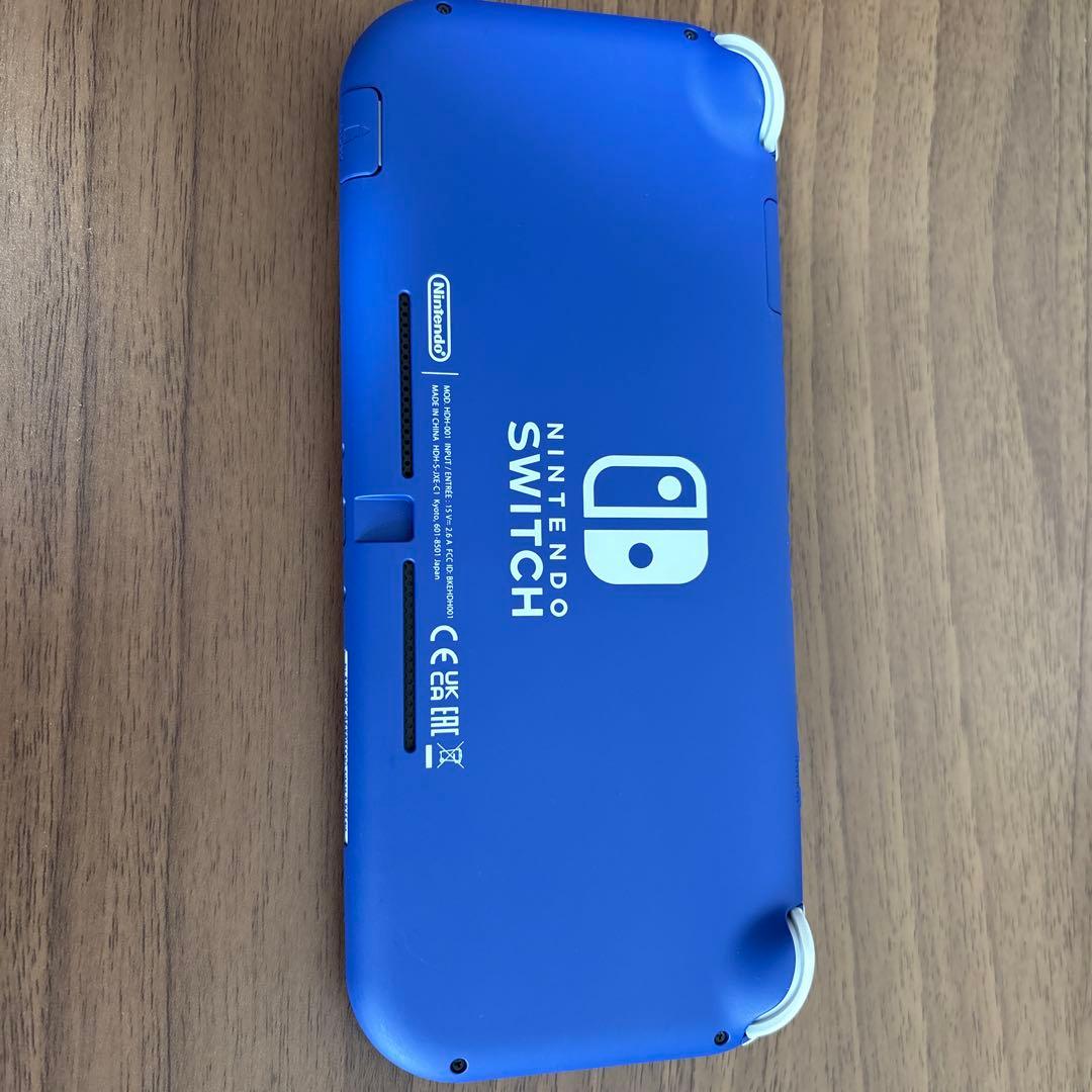 Nintendo Switch Lite ブルー 本体 充電器 ケースソフト付き