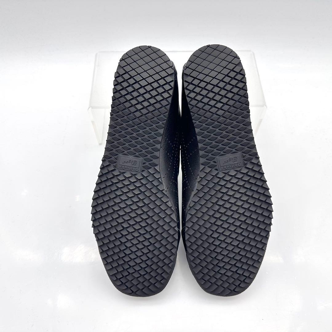 【未使用】オニツカタイガー メキシコ 66 SD スリッポン ブラック レザー