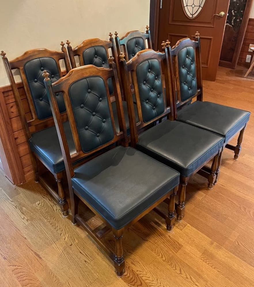 【カリモク】クラシックスタイル ダイニングチェア