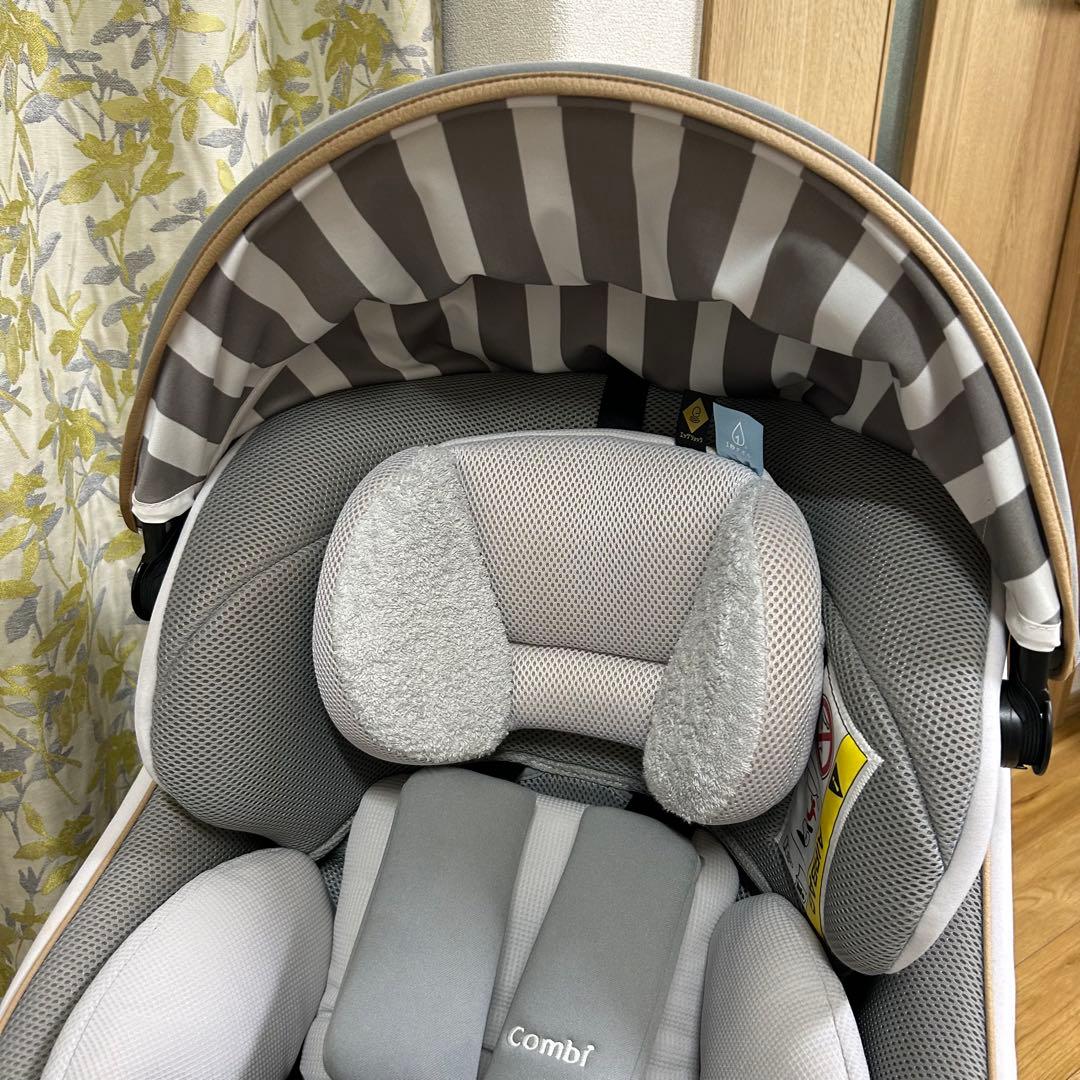 美品　combi クルムーヴスマート　シートベルト固定