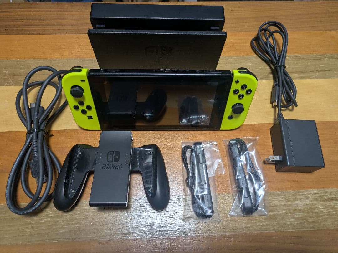 Nintendo Switch 本体 セット 修理済み　microSDカード付