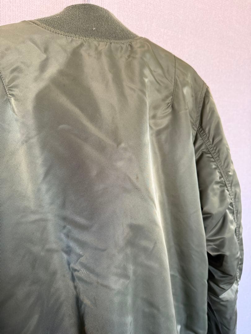 ALPHA INDUSTRIES MA-1 フライトジャケット オリーブ XS