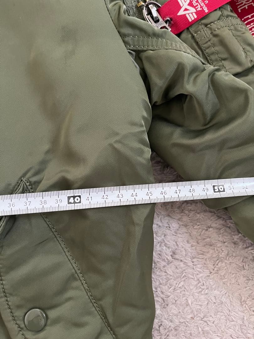 ALPHA INDUSTRIES MA-1 フライトジャケット オリーブ XS