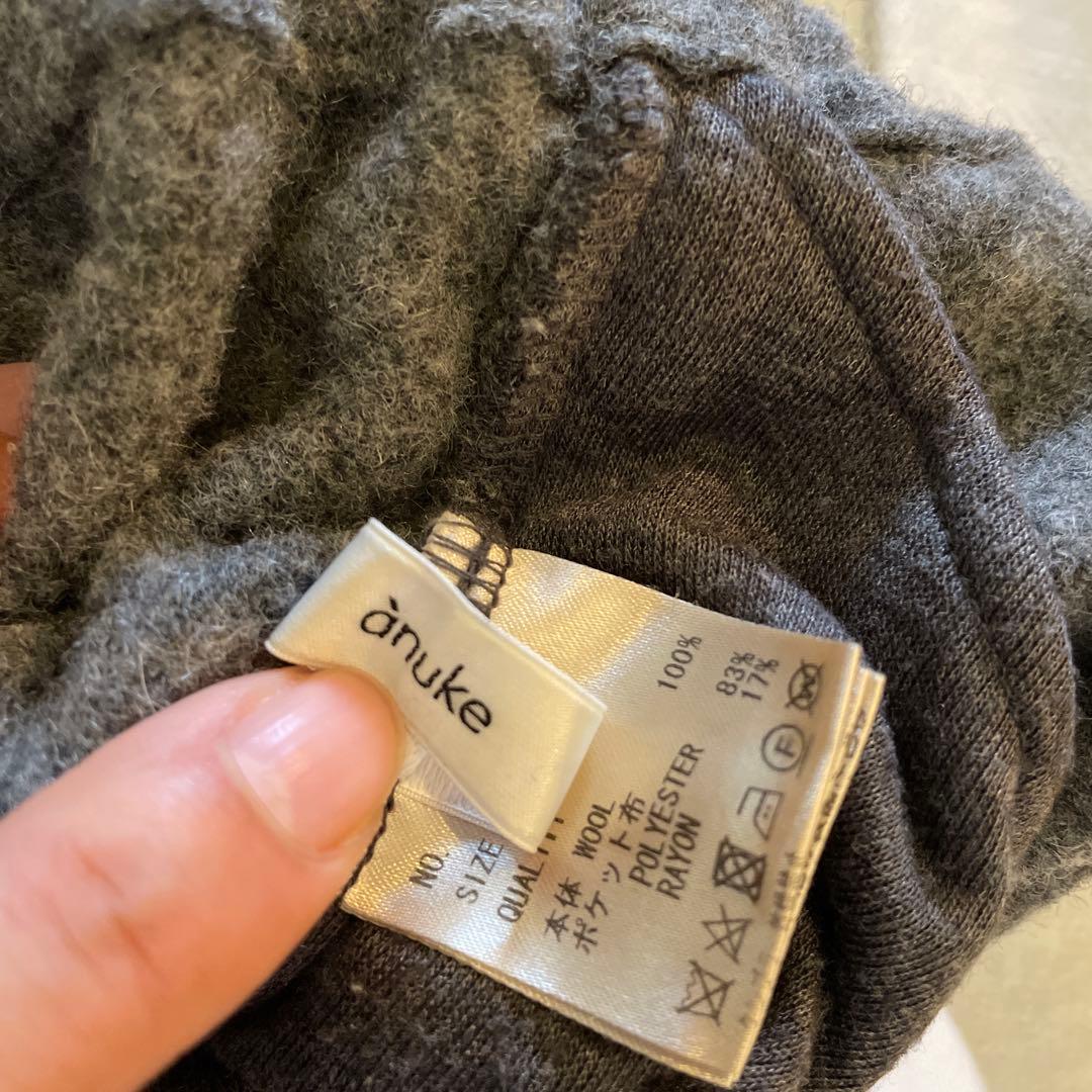 anuke ウールパンツ 36