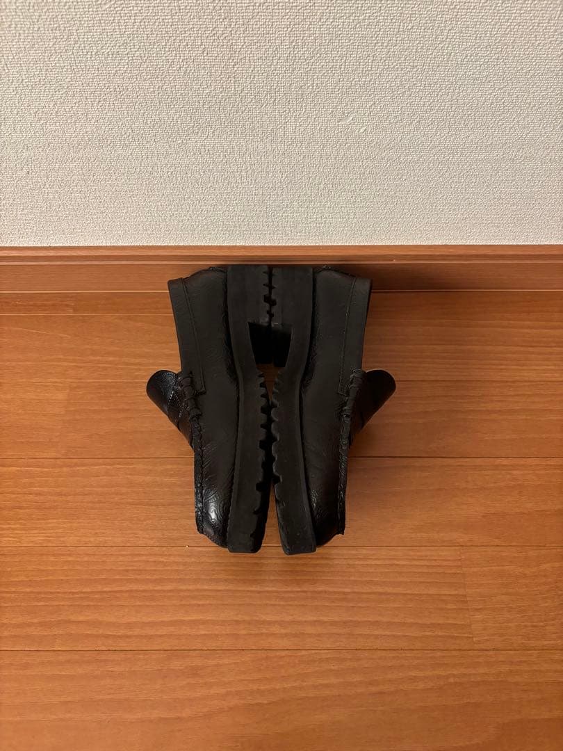 25cmケンフォードペイズリーローファーBLACK PAISLEY 【値下げ可】