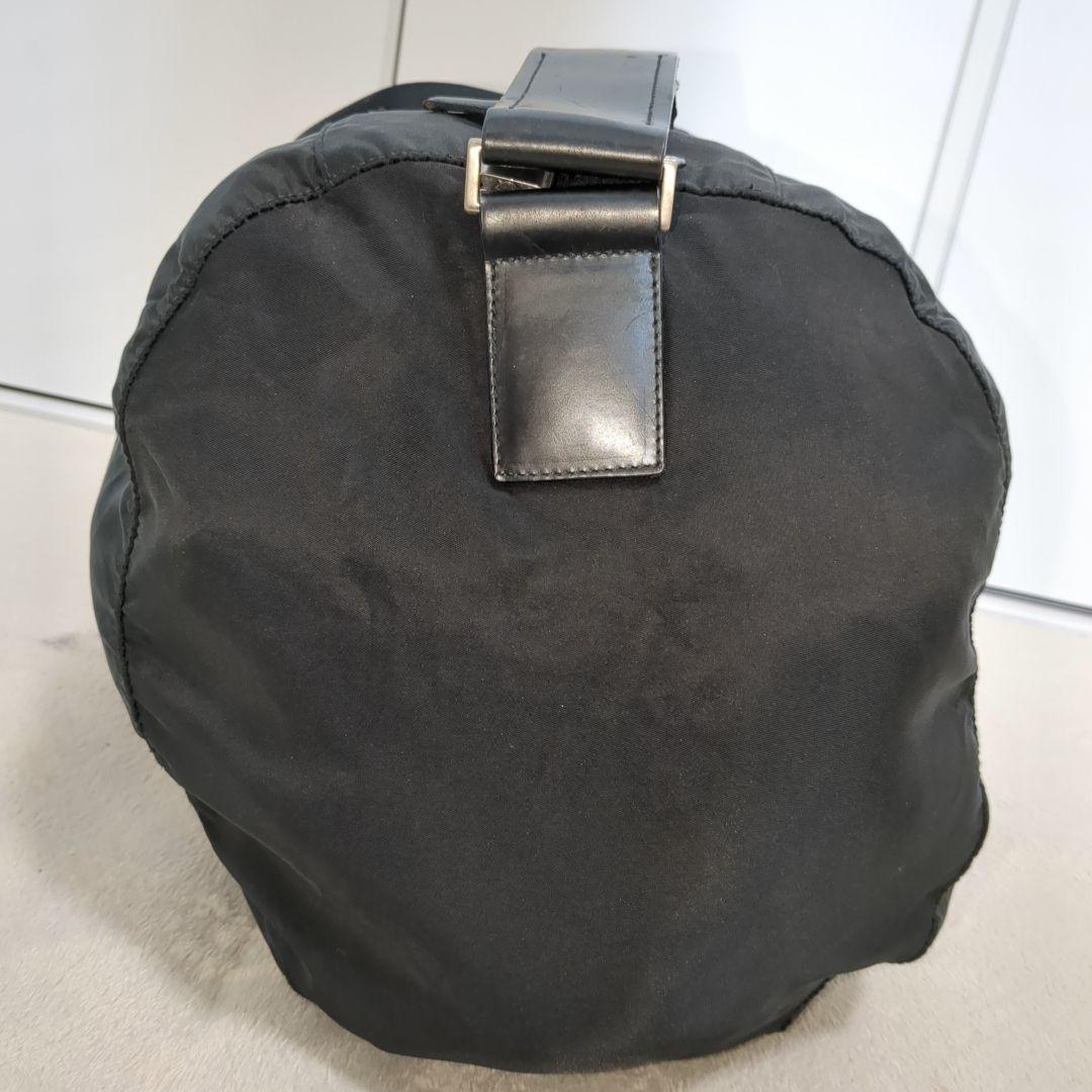 PRADA ボストンバッグ 2way ブラック 三角ロゴ テスートナイロン 鍵