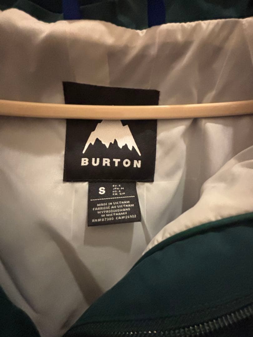BURTON アノラックジャケット ダークグリーン