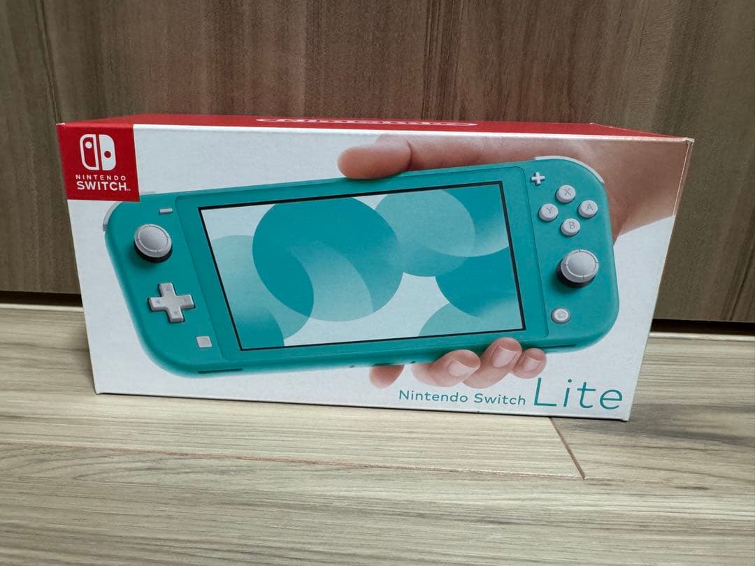 【外箱＋収納ケース付】Nintendo Switch Lite ターコイズ ※