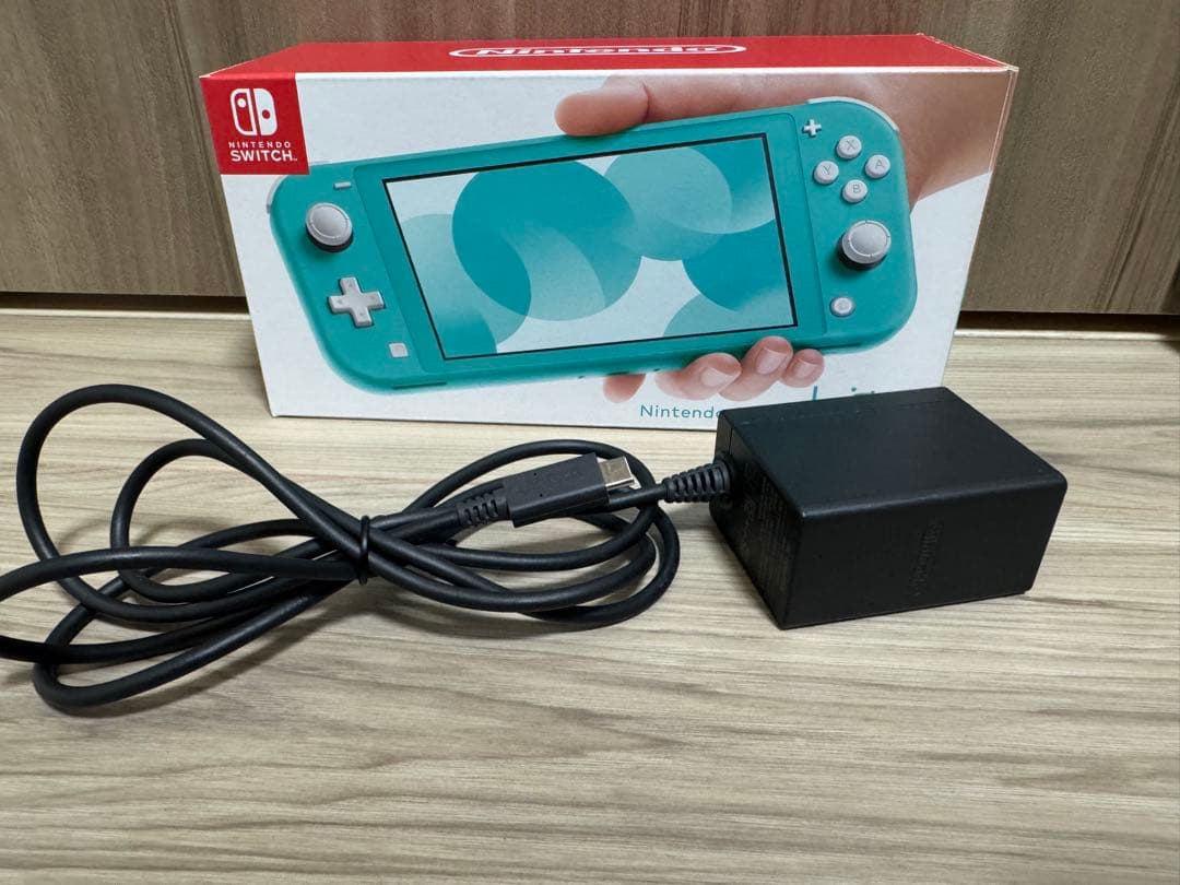 【外箱＋収納ケース付】Nintendo Switch Lite ターコイズ ※